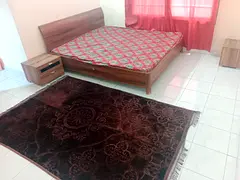 Furnished Family Room is Available with attached washroom balcony in BurDubai