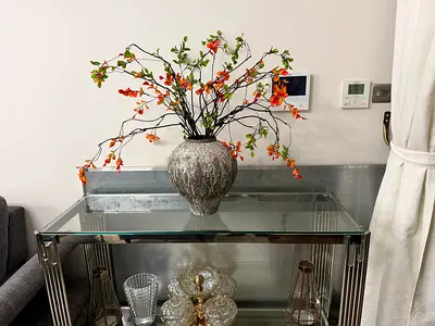 Artistic plant pot