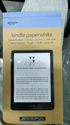 Amazon Kindle Paperwhite (Signature Edition) - 32GB, Gen 12 - Excellent Condition