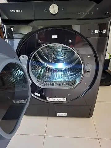 Samsung latest model 18.5 kg washer bespoke inside light 1400 rpm speed for spin