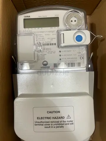 Iskra Three Phase Meter - made in Slovenia