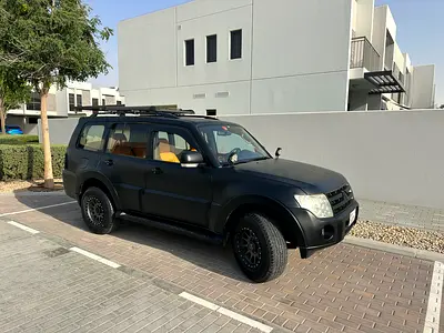 Mitsubishi Pajero black mat