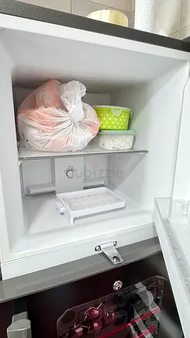 Small standalone freezer compartment in used fridge - working condition