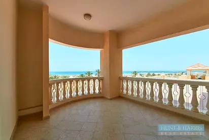 Breathtaking Sea View - Large Balcony - Al Hamra Village
