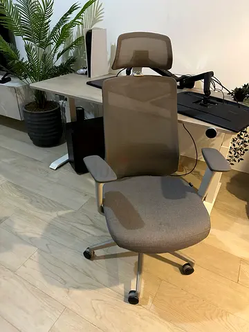 Ergonomic Office Chair with Headrest and Lumbar Support