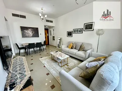 Sharjah Al Khan, one bedroom apartment with living room, kitchen, two bathrooms and balcony