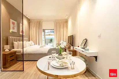 Furnished Studio for Sale in Park View Tower, JVC