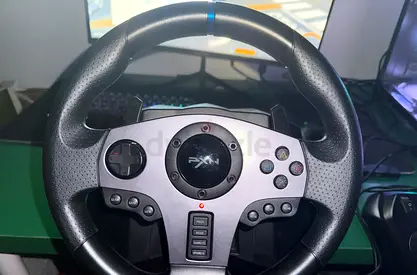 PXN v9 Racing Wheel with Pedals - PC/Console Compatible, Good Working Condition