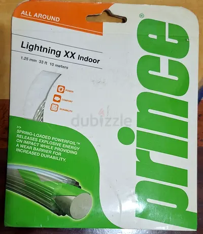 Prince Lightning XX Indoor Tennis String - 1.25mm (33 ft) - New/Sealed Pack