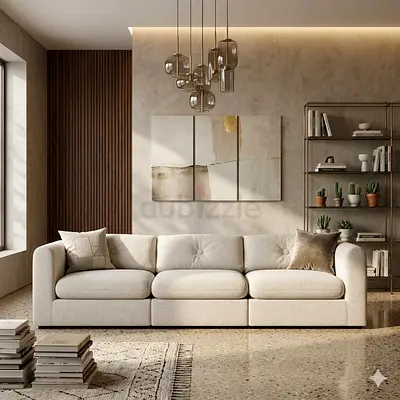 Brand New condition crate Barral three seater sofa