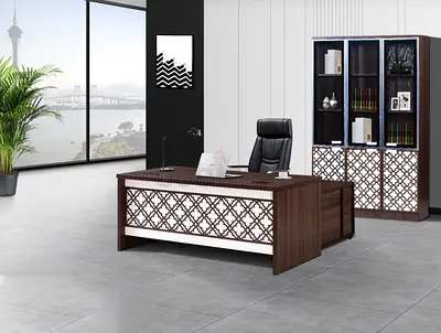 Modern Wooden Executive Office Desk 160cm