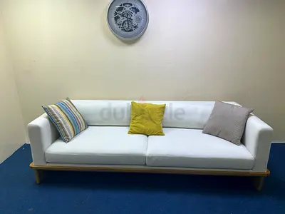 Excellent condition cratebarrel three seater sofa