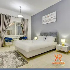 Luxury Fully Furnished 1-Bedroom Apartment in Mirdif Tulip