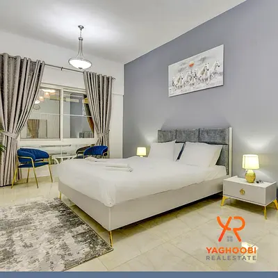 Luxury Fully Furnished 1-Bedroom Apartment in Mirdif Tulip