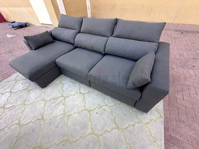 Ikea Eskelstuna L shape sofa bed Dark gray