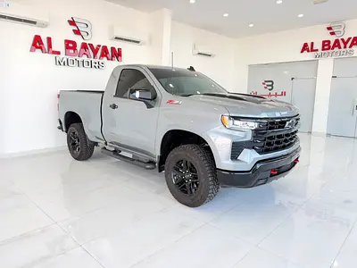 سيلفرادو تريل بوس رمادي/بيج خليجي2025 Chevrolet Silverado 1500 LT Trail Boss - GCC Specs - Brand New
