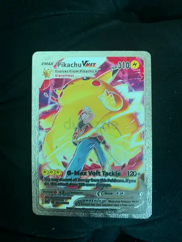 Pikachu Vmax Pokémon card