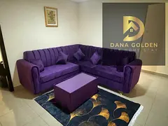For rent: Three bedrooms, a living room, and three bathrooms, fully furnished with internet, in Shar