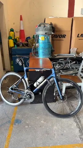 Blue Time Trial / Triathlon Bike - size 56 full carbon