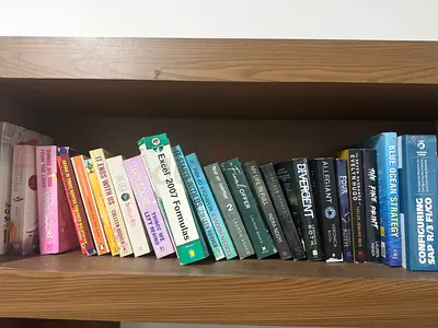 Mixed collection of fiction and non-fiction books - assorted titles AED 8 per book