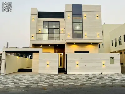 Brand New 5 Bedroom Villa with Central AC for Rent in Al Helio, Ajman