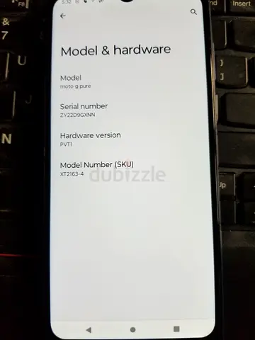 Motorola G pure