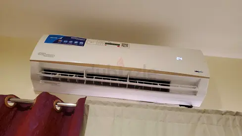 Well-maintained wall-mounted split air conditioner (installed) - 1.5 Ton