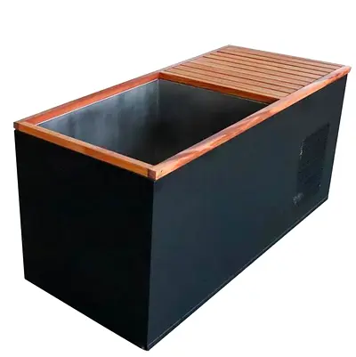 All-In-One Cold Plunge with Built-In 1HP Chiller, 550L, Brand New