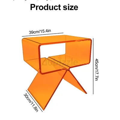 Bedside table, magazine table, coffee table, temporary table, display table