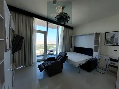 Fully Furnished High-Floor Studio with Stunning Miracle Garden Views
