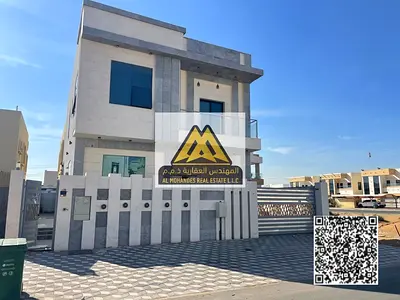 A unique opportunity for family living in a quiet and distinguished location within the Al Yasmin area of ​​Ajman. The villa features spacious areas a