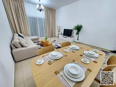 🏡 أفخم شقة غرفة وصالة مفروشة بالكامل VIP في الجرف 2 – بجانب سيتي سنتر عجمان ✨ ✨ شقة أنيقة ومجهزة بالكامل بفرش راقٍ VIP، في موقع مميز بجانب سيتي سنتر