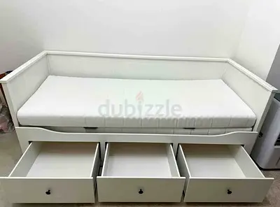 Ikea hemnes day bed with mattress 2