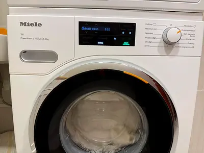 Miele W1 Front Load Washing Machine - 9 kg, Excellent Condition