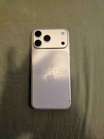 iPhone 17 pro max 256 silver color uae version