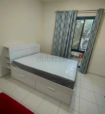 IKEA brimnes king size 180×200cm bed frame with headboard+ 4 big storage drawers with IKEA mattress