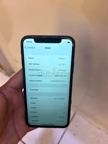 iPhone X 64GB all ok