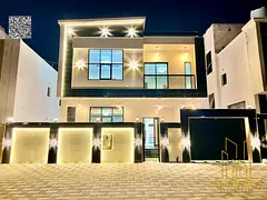 Modern villa in Al Helio 2 area – Ajman. Excellent location on a main street. Two floors and a roo