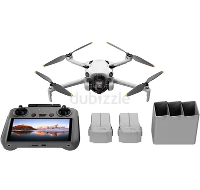 Mini 4 Pro Fly More Combo (RC 2), Folding Mini-Drone 4K HDR Camera, Under 0.549 lbs/249 g