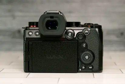 Panasonic Lumix S5 II full-frame mirrorless camera (body only) with 2 batteries.