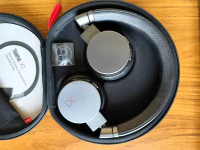 Lenovo ThinkPad X1 Active Noise Cancelling Headphones – Excellent Condition