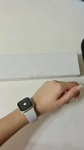 Apple Watch with White Sport Band (w/ box)