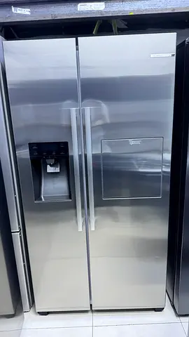 Bosch side by side fridge freezer with ice maker and water dispenser