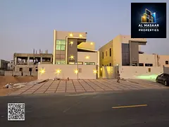 With only a 10% down payment | Own a luxury villa in Al Helio 2, Ajman | 4 master bedrooms (G+2) | C