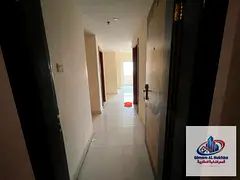 For annual rent: The best and most beautiful two-bedroom apartment in Al Qasimia area, Sharjah. Spac