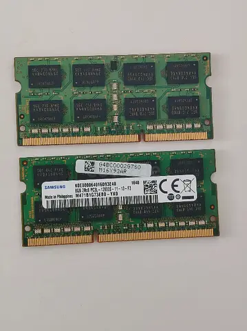 16gb ram DDR3 8x2 laptop ram (1600 MHz)