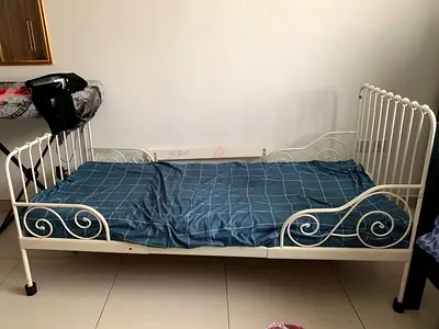 Single IKEA cot
