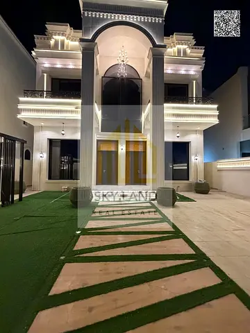 Classic, first inhabitant, upscale, price including water, electricity and air conditioning, exceptional location close to Sheikh Mohammed bin Zayed R