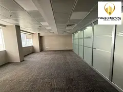 Premium Office Space | SZR View | DEWA &amp; Chiller Included | 1 Parking | Flexible Cheques