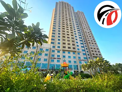 2bhk+maids room spacious apartment higher Floor